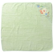 Hooded Towel with Duck, Green