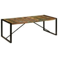 thumbnail image 2 of vidaXL Dining Table 86.6"x39.4"x29.5" Solid Reclaimed Wood, 2 of 10