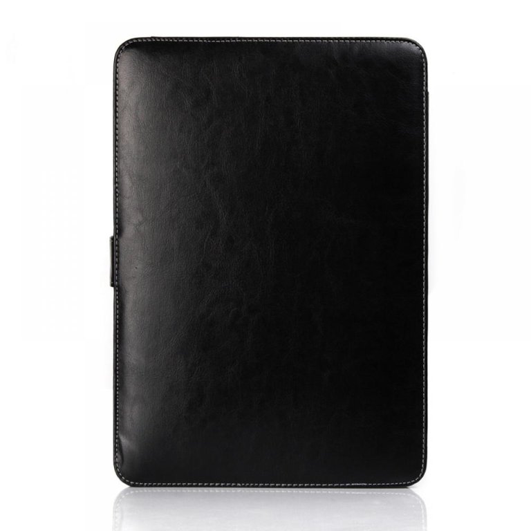 Suit - MacBook Air 13” Leather Case (2020 & 2018) Black Pointille