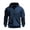 Blue, variant on GrmtClth Mens Hoodie Half Zip Sweatshirt Vintage Long Sleeve Pullover Tops 2025 Fall Workout Drawstring Hooded Outerwear with Pockets Black XXXL