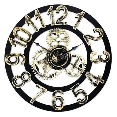 Wooden Gear Clock Plans 16