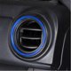 thumbnail image 2 of unique High quality4Pcs Blue Car Interior AC Vent Outer Surrounding Circle Ring Trims for 2016-2023, 2 of 5