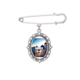 thumbnail image 1 of Broche de paisaje de la costa griega Unbranded vestido camisa clip, 1 of 3