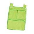 thumbnail image 4 of Bolsera para bebés Bolsa colgante Organizador de pañales colgantes lienzo Bab Bag Back Bunk Bed Bold de almacenamiento Bolsa de pañales para juguetes verde, 4 of 8