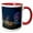 Red/White, variant on 3drose, Japan, Yokohama, Minato Mirai Amusement Park - As15 Rti0742 - Rob Tilley, 11oz Mug
