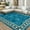Blue/Green, variant on Hasoo 2' x 6' Washable Hallway Runner Rug Soft Kitchen Runner Rug Stain Resistant Rug for Bedroom Laundry Blue