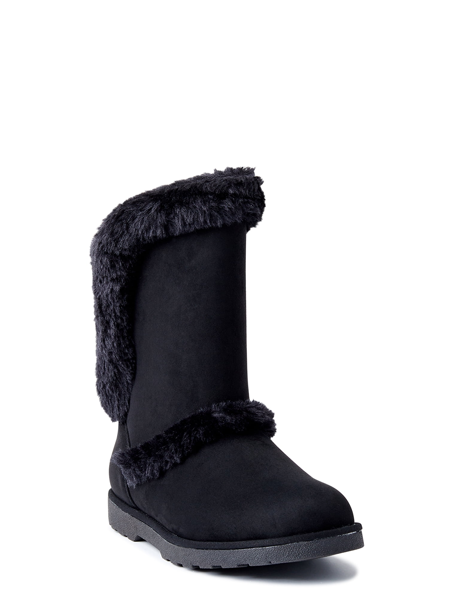 womens leather fur lined winter boots