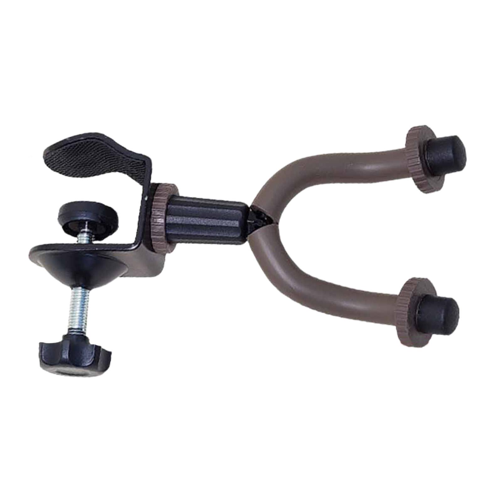 MERIGLARE Music Stand Extension Rack Mic Stand Guitar Hanger Heavy Duty Lightweight Accessories Attachment for Schools Home Suona Bows style 2