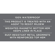 Waterproof Ultimate Shield Fabric Shower Curtain Liner, 70 x 70, Beige - Better Homes & Gardens
