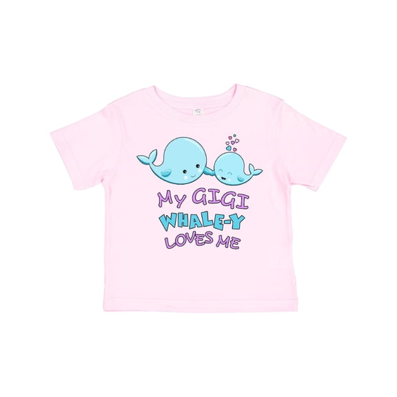 Inktastic My Gigi Whale-y Loves Me Boys or Girls Toddler T-Shirt