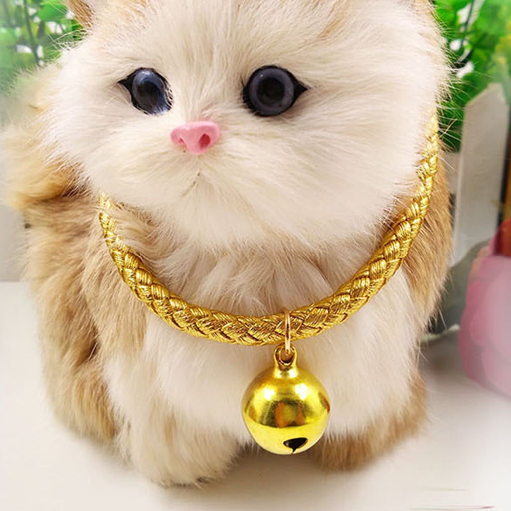 gold cat collar