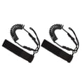 thumbnail image 1 of Kayak Paddle Board Leash SUP Paddle Stretchable Leash Kayak Surfboard Safety Rope Paddle Anti Lost Leash, 1 of 8