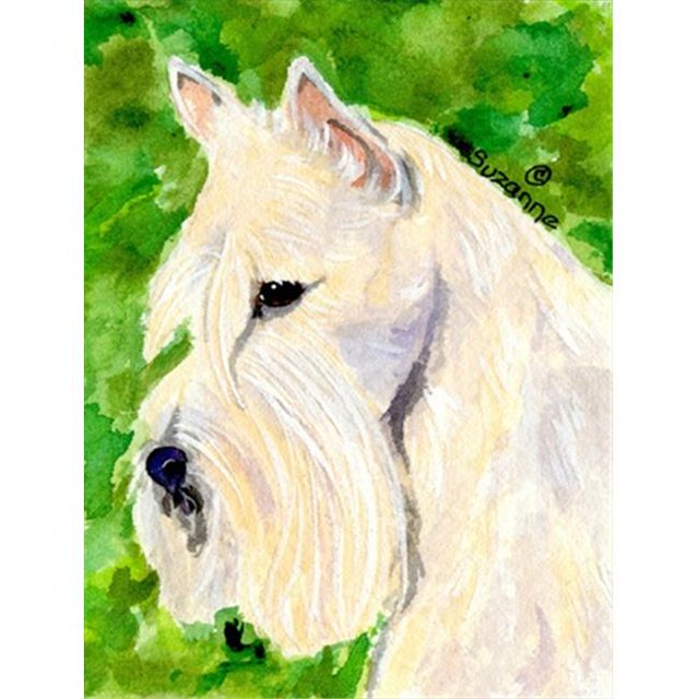 Drapeau Écossais de 11 x 15 Po pour Jardin en Terrier