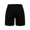 thumbnail image 6 of Women's High Waisted Denim Shorts with Patch Pockets Casual, 6 of 7