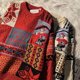 thumbnail image 5 of Suéter de cuello redondo 2021 Navidad Y2K suéter de oso retro para damas y hombres ropa de lana de moda suelta de otoño e invierno tendencia ins, 5 of 5