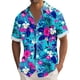 thumbnail image 1 of Hawaiian Shirt For Men, Men's Vintage Button Down Bowling Shirts Short Sleeve Summer Beach ShirtM, 1 of 5