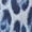 Blue Leopard, variant on Cow Spot Print Womens Sherpa Fleece Jacket Button Down Lapel Coat