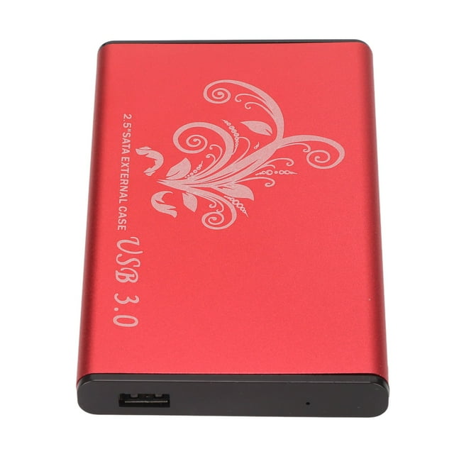Arcubre de Disco Duro Duro 4Tb 2.5in 5Gbps Transmisión USB3.0 Aleación de Aluminio Enchufe y Reproducir HDD Cinete para el Escrito de la Compuficadora Portátil no inclinado