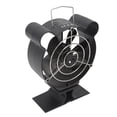 thumbnail image 4 of Ventilador de Chimenea Con Alimentacia de Calor, Ventilador de Madera de 6 Cuchillas Mini fljo de aire eficiente con tapa protectora para madera, 4 of 7