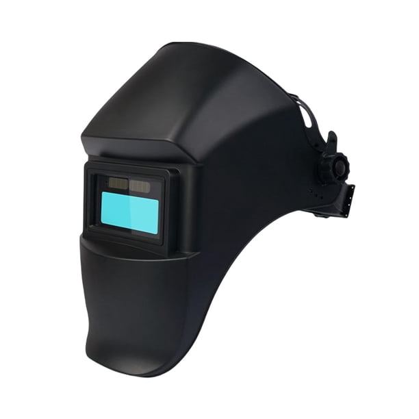 Casco de soldadura, de soldador, protectores faciales de seguridad resistentes al calor, gafas de soldador de plástico ajustables, casco para , Oscurecimiento Oscurecimiento automático shamjiam Tapas de soldadura eléctrica