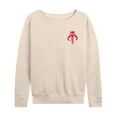 thumbnail image 2 of Star Wars - Boba Fett Aurebesh - Women's French Terry Pullover Sweatshirt, 2 of 4