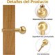 thumbnail image 3 of 6 PCS Tiradores para Cajones, Jaladeras para Cajones, Con Tornillos Acero Inoxidable Jaladeras para Cocina, Adecuado para Armarios, Cajones, Puertas, 3 of 7