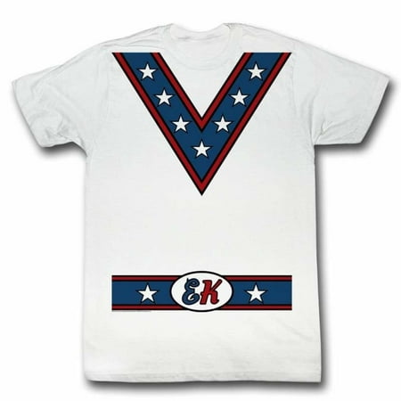 Evel Knievel Icons Costume Tee Adult Short Sleeve T Shirt