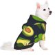 thumbnail image 2 of Balery Fresh Avocado Sudadera con Capucha para Perros Pequeños – Ropa para Mascotas, Disfraz para Perros y Gatos, Ideal para Fiestas y Cosplay-X-Large, 2 of 7