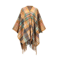 thumbnail image 1 of FAROOT Châles et Étoles pour Femmes, Élégante Étole Vintage à Franges Ondulées, Couvre-Épaule pour l'Automne et l'Hiver, 1 of 3