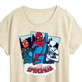 thumbnail image 3 of Marvel Your Friendly Neighborhood Spider-Man - Spider Suits - Women's Short Sleeve Graphic T-Shirt, 3 of 5