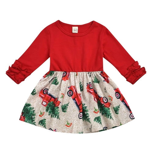 christmas ruffle outfit