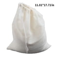 thumbnail image 3 of Inteprter Bolsa de tela reutilizable para queso, filtro de gasa para leche de soja, tuerca, bolsas de herramientas para colar leche, colador Utensilios de cocina 30x45cm, 3 of 6