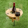 thumbnail image 4 of Outdoor Wine or Beer Picnic Table, 4 of 7