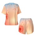 thumbnail image 5 of Picia The Sunset of Dandelion Pajamas Sets for Women Soft Short-Sleeved Pjs with Lounge Shorts Two Piece Sleepwear-4X-Large, 5 of 9