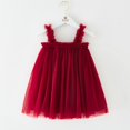 thumbnail image 1 of Novedad de verano ins, vestido de falda de malla con tirantes para niñas, falda de malla para niños, falda de princesa, falda tutú, 1 of 4
