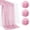 Pink A, variant on JTWEB 1PC Blackout Curtains Grommets Princess Star Hollowed Window Curtains for Girls Kids Room Living Room, Bedroom, Window Decor Light Blocking Voile Pink 39“*78‘’