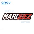 thumbnail image 3 of Pegatina de Marquez Marc 93 para coche, calcomanía de PVC de alta calidad adecuada para cascos, parachoques de carrocería, motocicleta, bicicleta, portátiles, 3 of 5