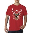 thumbnail image 3 of Christmas T-Shirts for Men Short Sleeve Funny Reindeer Graphic Tops Tee Crew Neck Casual Classic Christmas Family Xmas Gift Men T Shirts Red XXL, 3 of 3