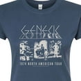 thumbnail image 3 of Genesis - North American Tour 74 - Juniors Fitted Graphic T-Shirt, 3 of 5