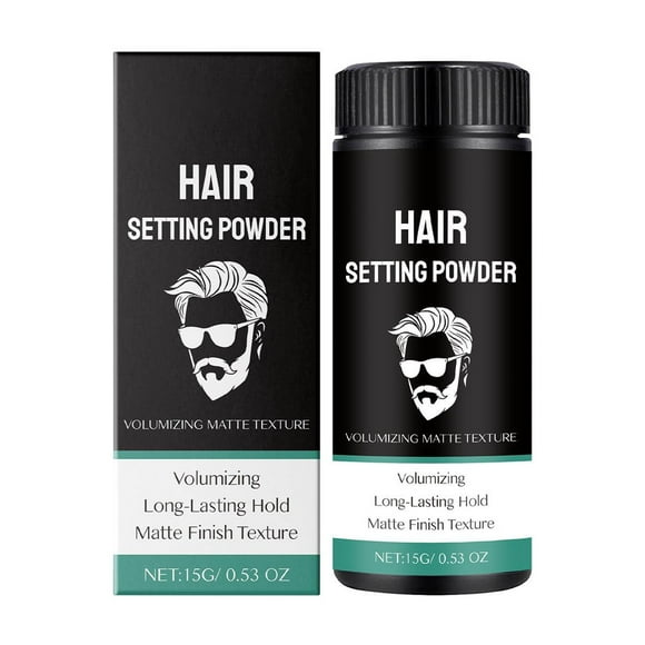 FcBaudy Matte Styling Powder Hair Quality Control Oil Refreshing Styling Hair Texture Powder 15g Styling cream