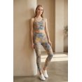 thumbnail image 4 of Women’s Tie Dye Moisture-Wicking Yoga Legging, Comfortable Activewear Stretch Pants, 4 of 7