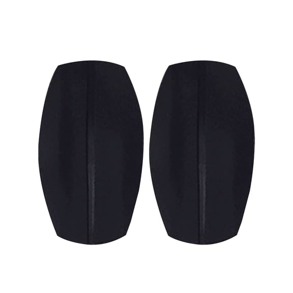 YAZHPA 1 Pair Silicone Bra Strap Cushions Holder Non-Slip Comfortable Shoulder Pads(Black)