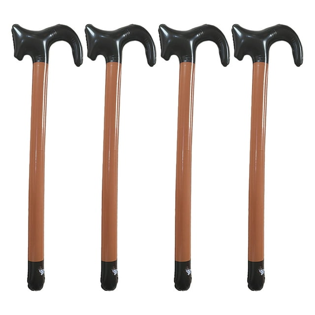 4 bastones inflables para niños, decoraciones de Halloween, globos inflables para fiestas, bastones inflables, globos falsos