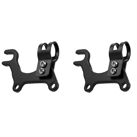 2pcs 20/31.8mm Adjustable Bike Disc Brake Bracket Converter Frame Adapter Mounting Holder
