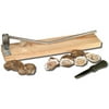 King Kooker 5500 Stainless Steel Easy Operation Oyster Opener with Oyster Knife