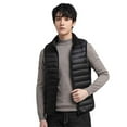 thumbnail image 2 of Lightweight And Short Down Jacket For Men New Hooded Jacket Winter Fashion Stand Up Collar Jacket White Down Men's Clothing, 2 of 7