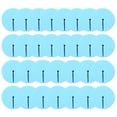 thumbnail image 1 of GLFILL 30pcs Fishing Hook Bonnets Protector Guard Treble Hook Safety Covers Protector Blue, 1 of 9