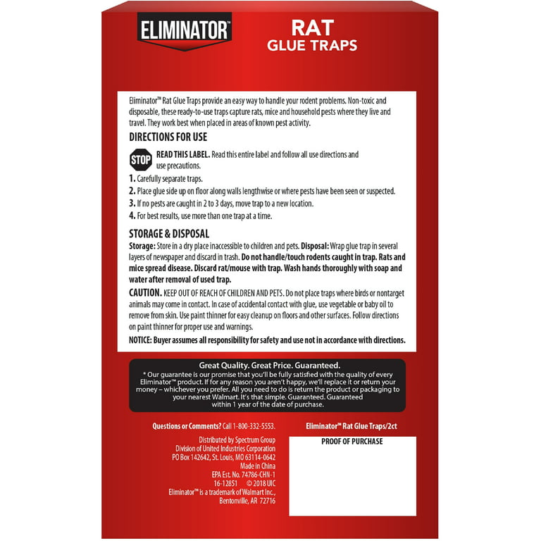 Eliminator Electric Mouse & Rat Trap - Humane Pest Control for Home 