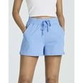 thumbnail image 2 of Real Essentials 3 Pack: Women's Shorts Hiking Athletic Yoga Lounge Workout Running Casual Pockets 2.5" (Plus Available ), 2 of 6