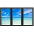 thumbnail image 2 of VWAQ - Ocean Window Sticker 3D Wall Decal Office Mural Vinyl Decor - OW06, 2 of 2